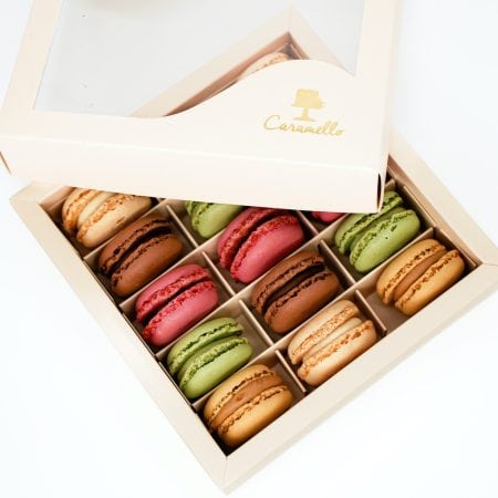 Cutie 15 macarons - 180gr